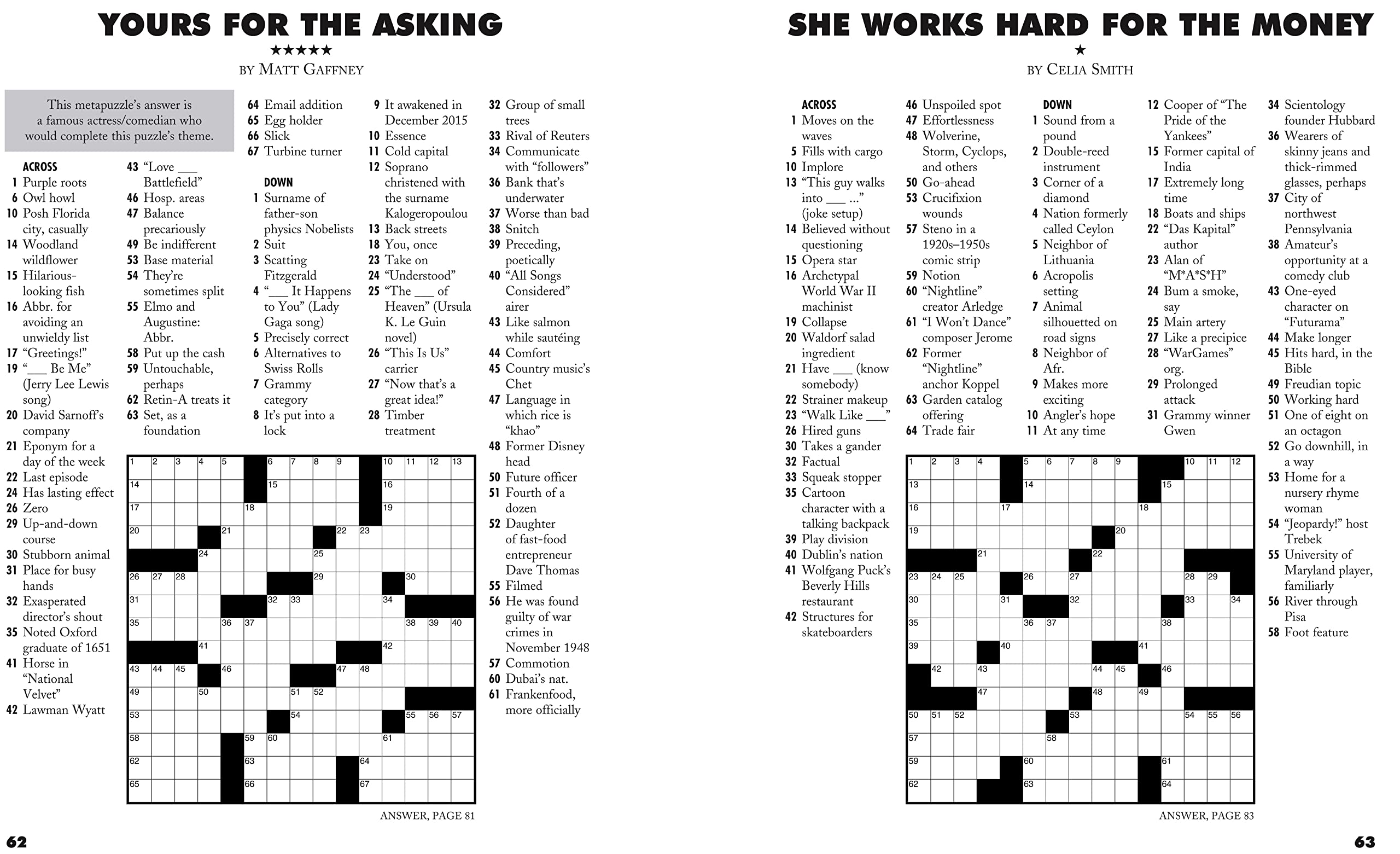 The Wall Street Journal Premium Daily Crosswords: 72 AAA-Rated Puzzles (Wall Street Journal Crosswords, 3) - Image 4