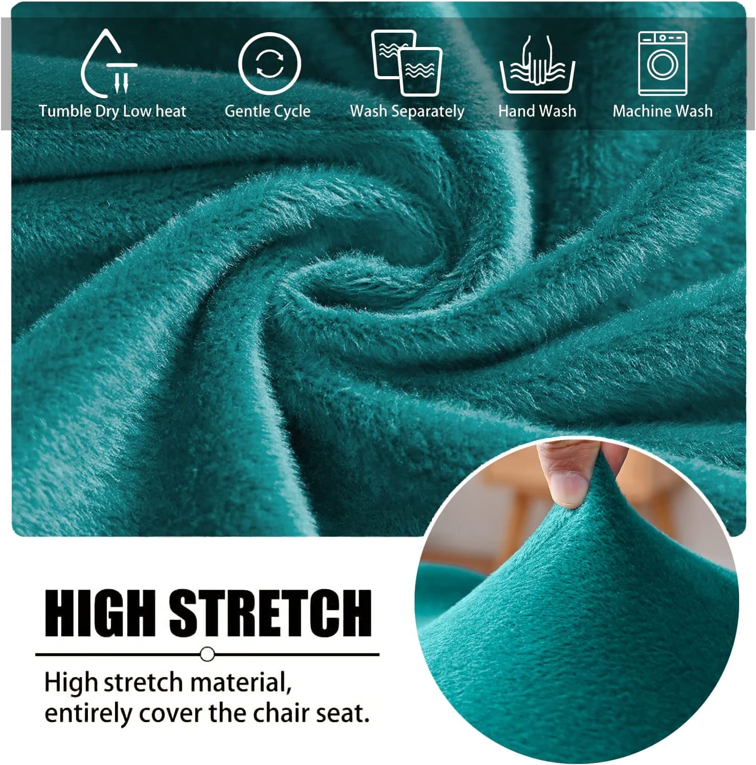 Luxe Fluwelen Barkruk Hoezen 2/4/6 Pack Pub Kruk Stoel Hoes Super Zachte Zitting Stoelbeschermers Stretch Korte Rug Pub Stoelen Hoezen Voor Keuken Eetkamer (Color : Blue-b, Size : 4 PCS