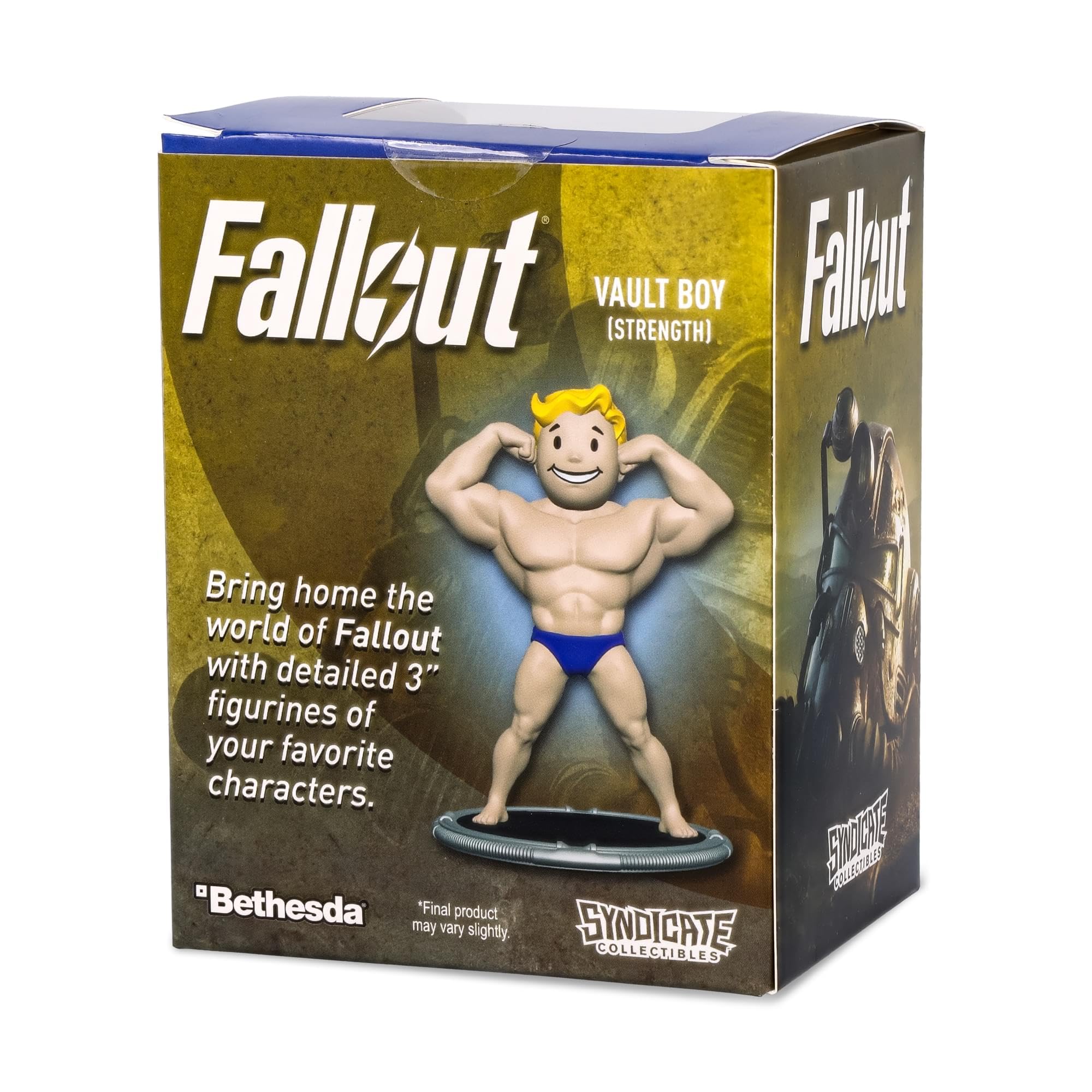 Amazon.com: Syndicate Collectibles Fallout Vault Boy (Strength) 3