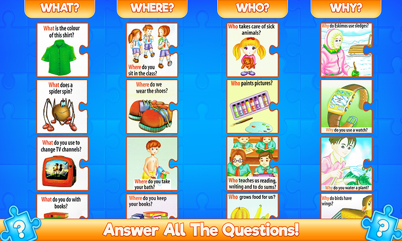 The 4Ws - What When Where Why Puzzle Game:Amazon.com:Appstore for Android