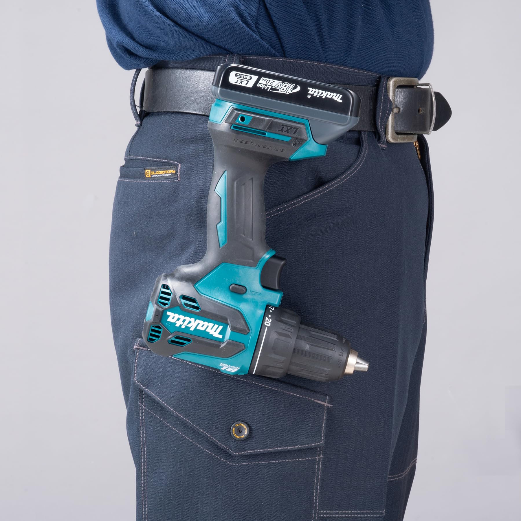 Makita DDF490Z - Trapano avvitatore LXT agli ioni di litio, 18 V, batterie e caricabatterie non inclusi