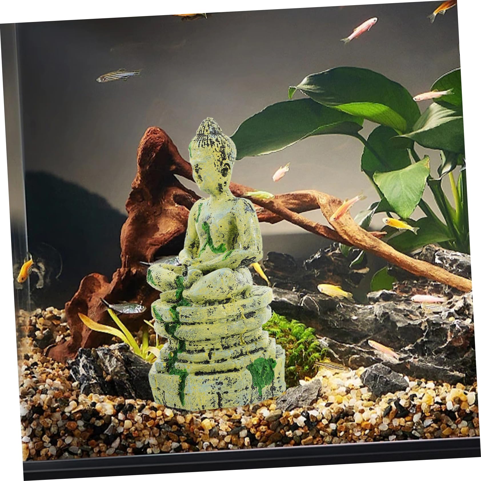 Cabilock 2 Pezzi Decorazione in Resina Per Acquario Decorazione Paesaggistica Dell'acquario Pesce Artificiale Pescare Ornamento Dell'acquario Ornamento Di Pesce Guidato Arredamento