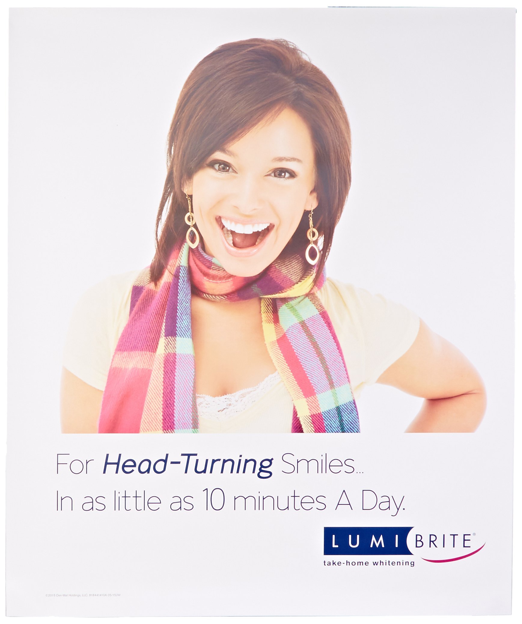 LumiSmile 111775400 Lumibrite Take-Home Poster