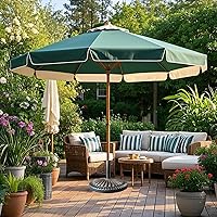 Vista 8 de T&Jero Base redonda de 40 libras para exteriores, color bronce