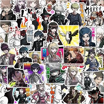 Amazon.co.jp: ダンガンロンパ ステッカー シール 狛枝凪斗 七海千秋