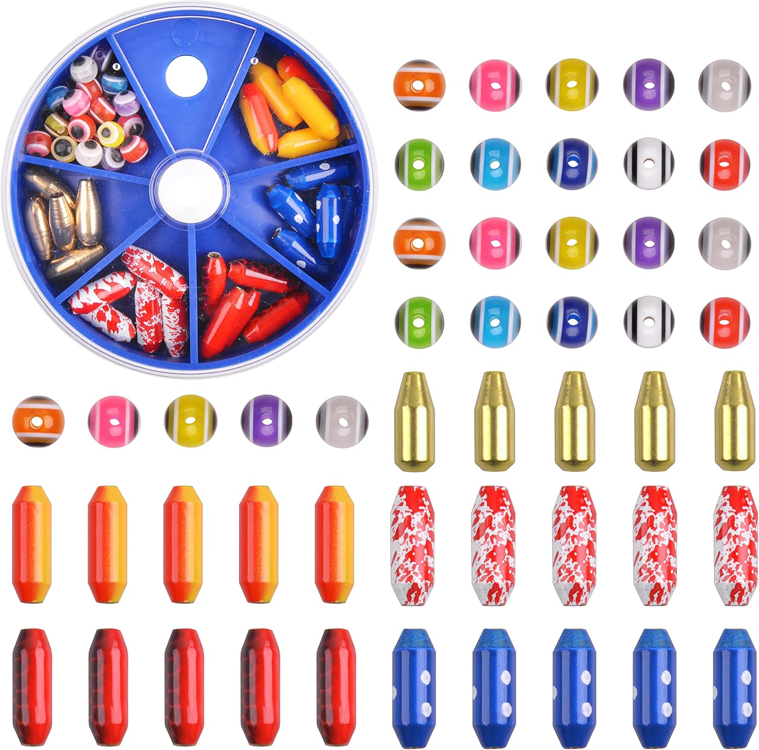 Fishing Spinner Lure Bodies Fishing Sinker Weights Brass