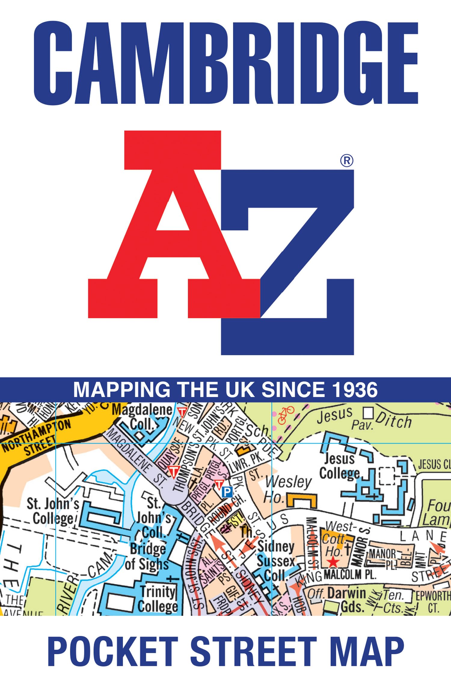 Cambridge A-Z Pocket Street Map: Accurate street map for easy navigation