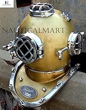 US Navy Scuba Divers Diving Helmet Mark V Deep Sea Marine Bostan
