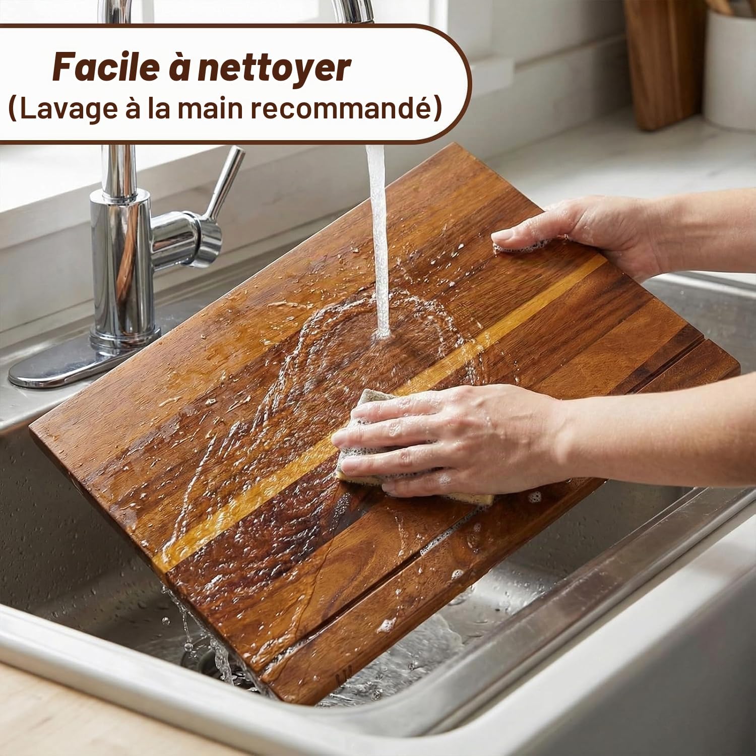Lot de 4 planches à découper en bois avec support de rangement - Planches à découper décoratives en forme de livre pour la viande, les légumes et le pain