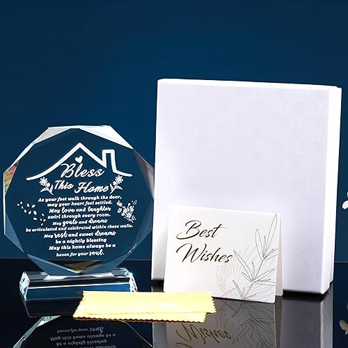 Miniatura 6 de Regalos de inauguración de la casa, decoración de cristal para el hogar, regalo de inauguración de la casa, regalo para el nuevo hogar, regalos de