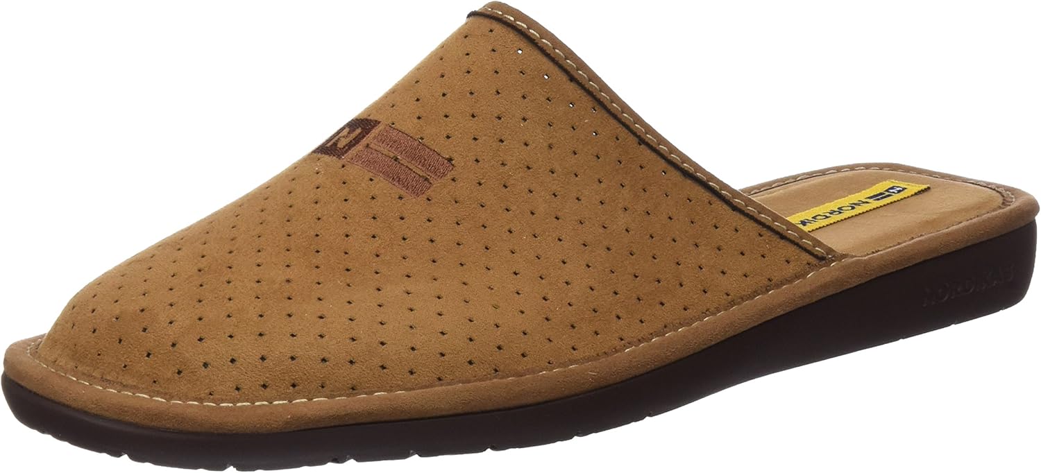 Amazon.com | Nordikas Men's Open Back Slippers | Slippers