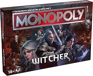 Winning Moves - Monopoly - The Witcher - Board Game - Age 18 - German