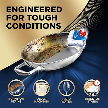 Finish Ultimate Dishwasher Detergent- 62 Count - With CycleSyncTM Technology - Dishwashing Tablets - Dish Tabs