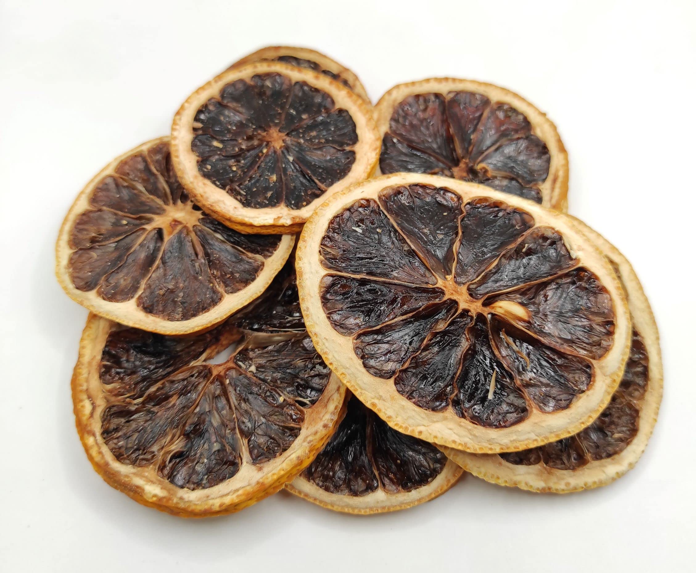 Fette Di Limone Intero Commestibile Greco Essiccato 40g - 1,95kg Grado A (950 grammi)