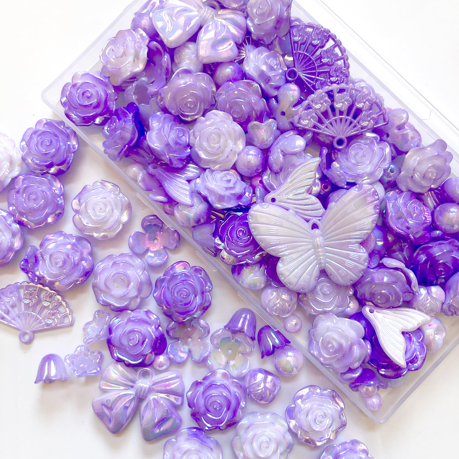 Amazon.co.jp: TANOKOX デコパーツ ミックス セット 約100個 メルヘン  