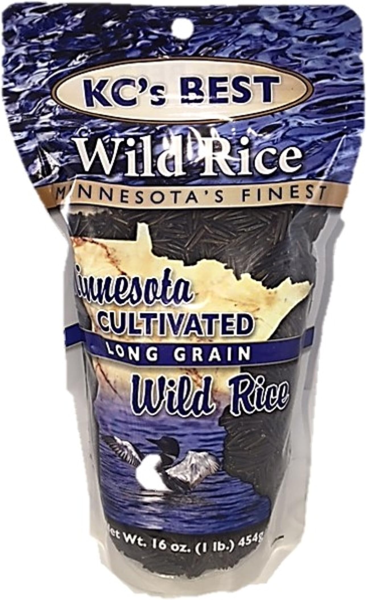 Amazon.com : KCs Best Long Grain Cultivated Wild Rice (16 oz ...