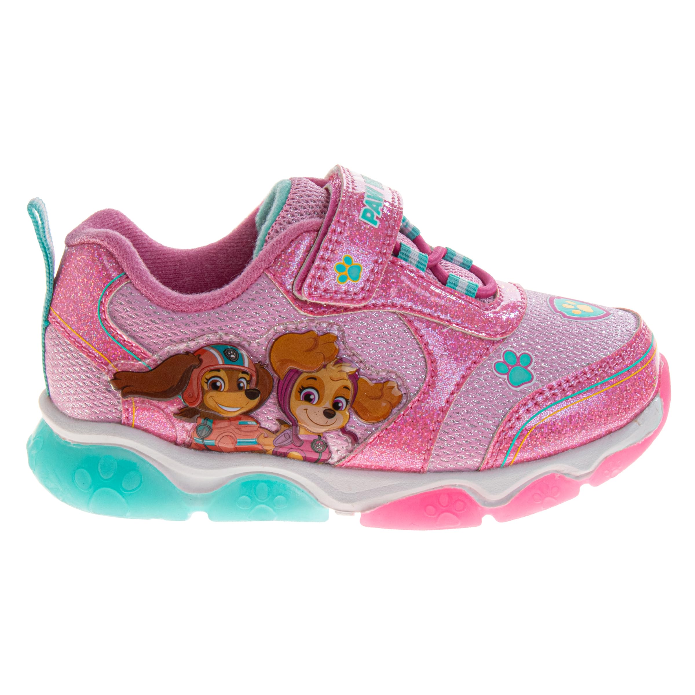 Disney Princess Moana Stitch Frozen, scarpe da bambina con luci a LED