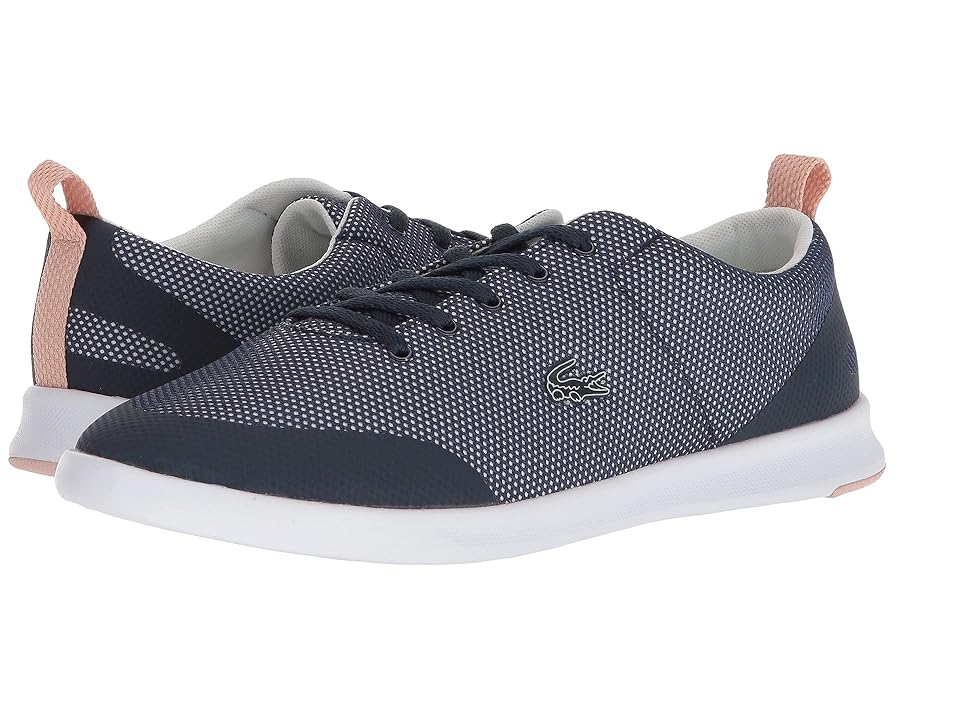 

Lacoste Avenir 218 1 (Navy/Off-White/Natural) Women's Shoes