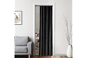 XTMYI Velvet Blackout Door Curtain Panels: Privacy & Warmth for Your Doors