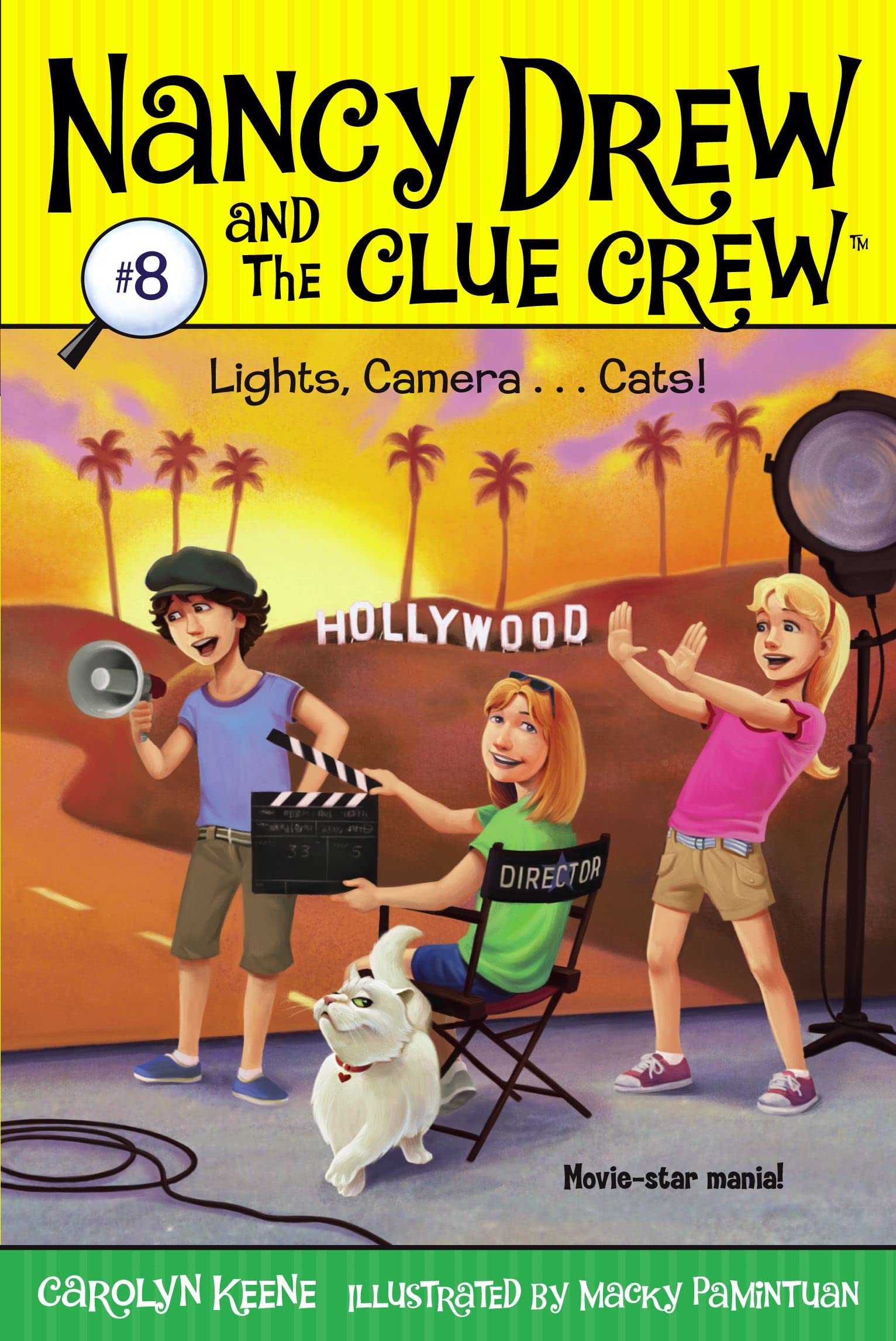 Lights, Camera . . . Cats! (Nancy Drew and the Clue Crew #8)
