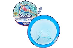 SwimWays Spring Float Premium Papasan Pool Lounger for Swimming Pool and Float