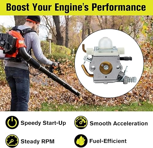 Miniatura 3 de Carburador C1M-K77 para Echo PB-403T PB403T PH-413 PB-413H PB413H PB403H PB413T PB413H Soplador de mochila Reemplazar Zama C1M-K77 C1M-K76
