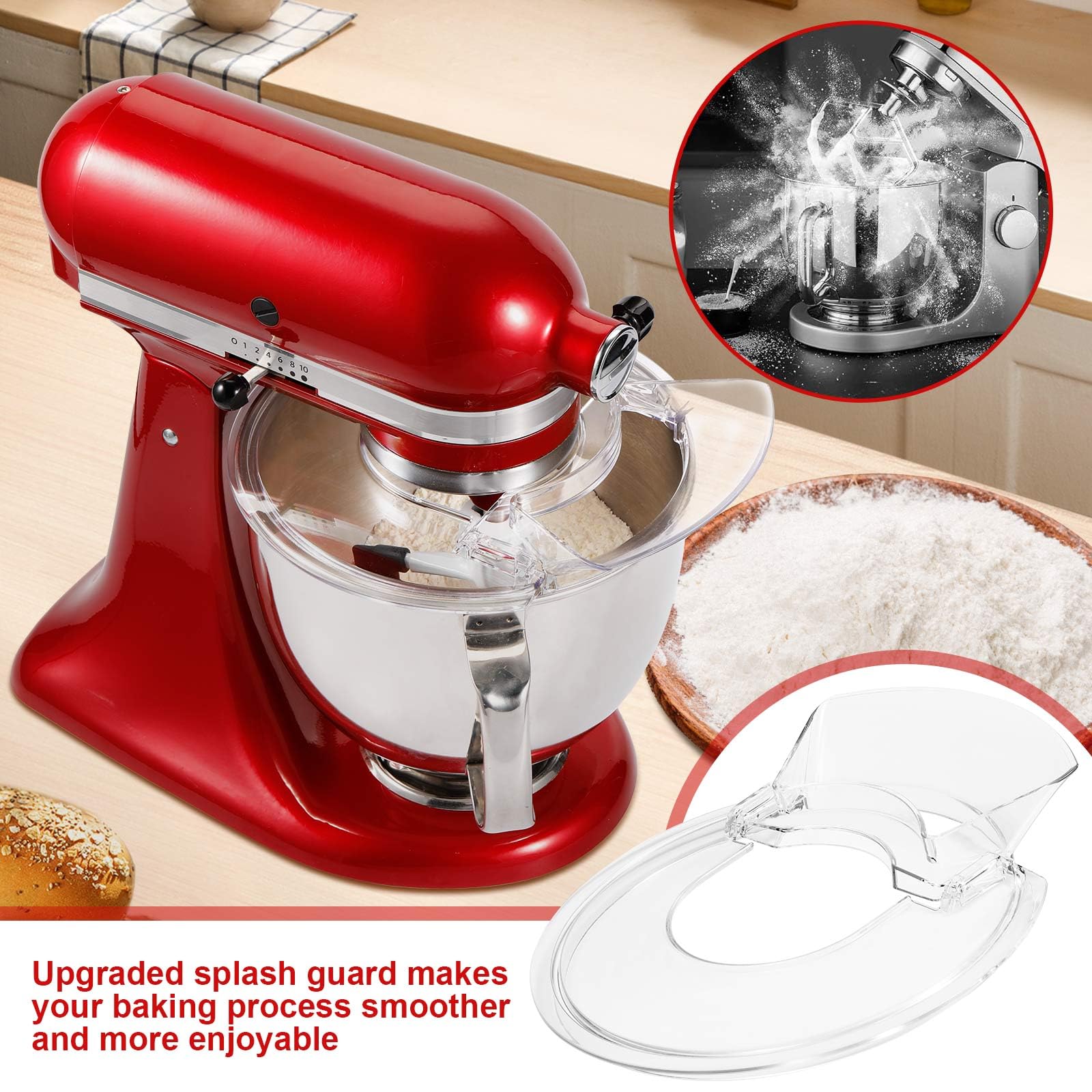 Amazon | KitchenAid 4.5-5クォートチルトヘッドスタンドミキサー用