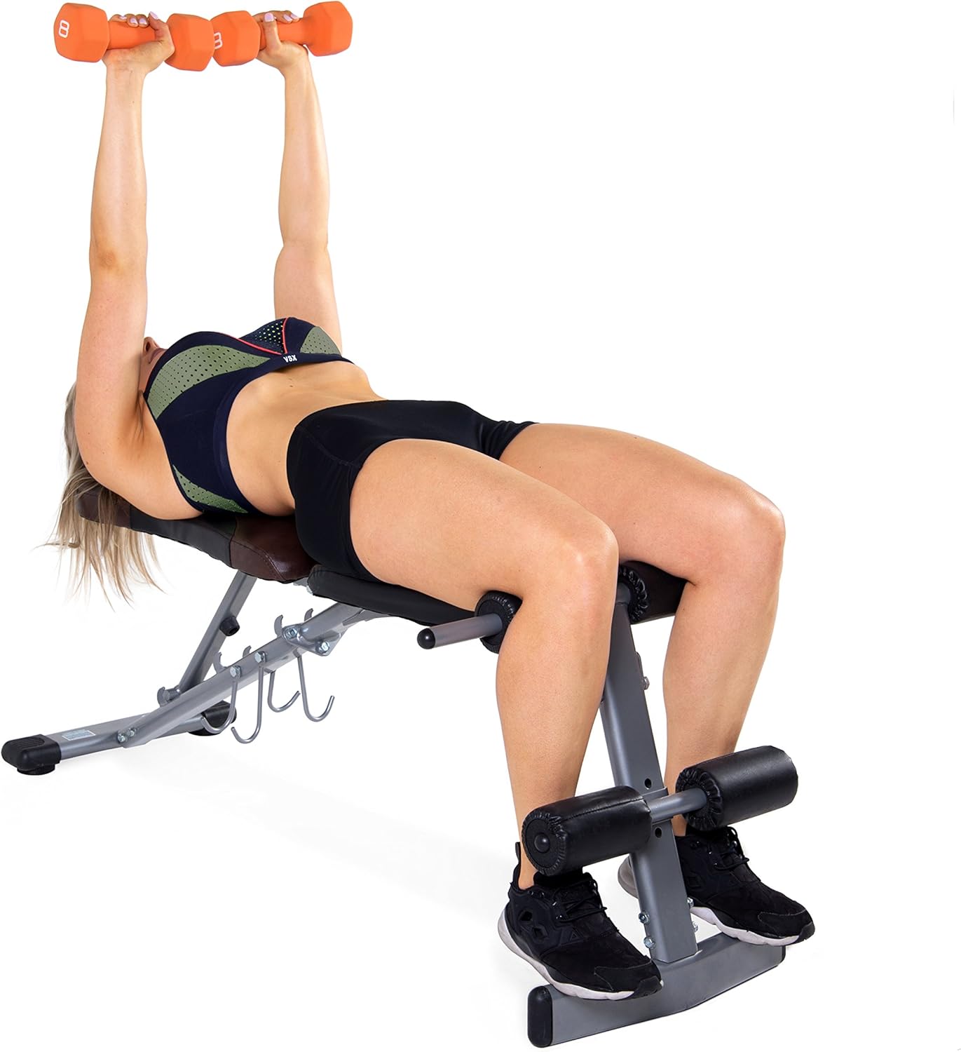 CAP Barbell Flat/Incline/Decline Bench, Brown : Everything Else