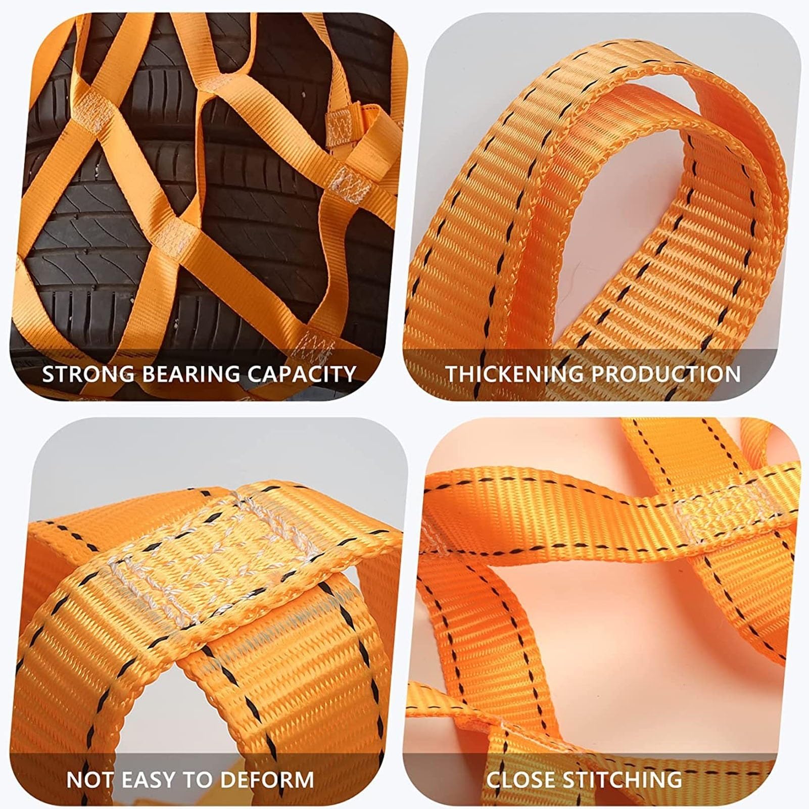 de elevación de Carga de poliéster de Alta Resistencia - Eslinga de elevación versátil for el manejo de Cargas Pesadas(1.5x150cmx10cmx2.5t)