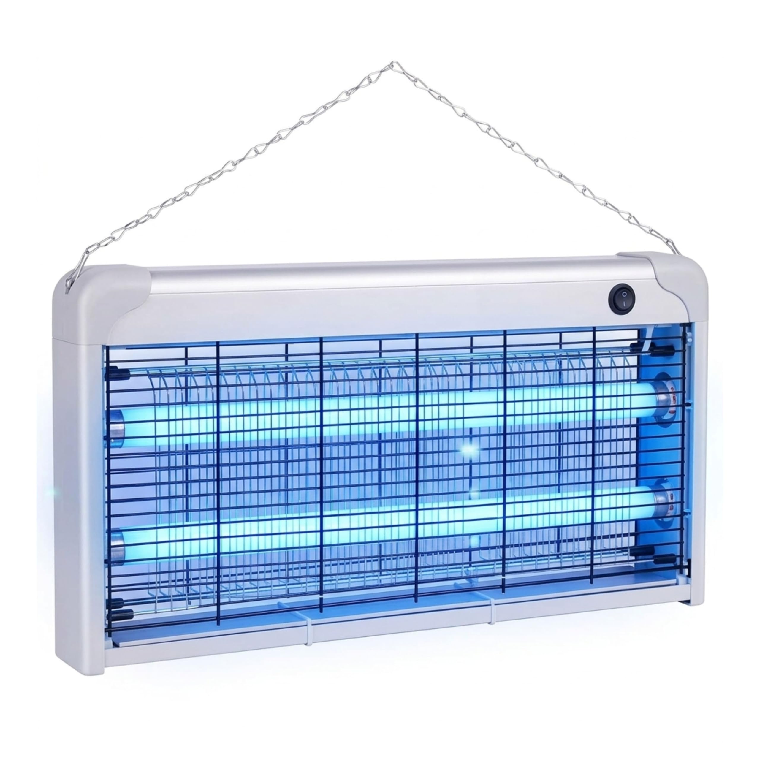 Yasta Lampada Antizanzare 30W – Zanzariera Elettrica per Interno ed Esterno – Potente Trappola per Zanzare, Mosche e Insetti – Vassoio Rimovibile Facile da Pulire