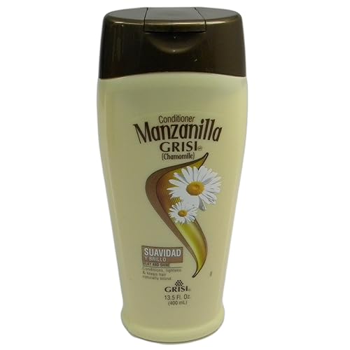 Grisi Acondicionador de Manzanilla Acondicionador para el Cabello con Extracto de Manzanilla Aclara Naturalmente tu Cabello mientras agregas