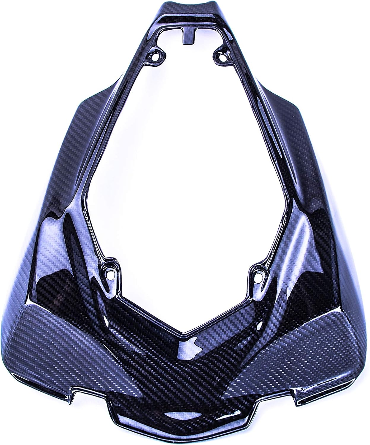 Bestem Carbon Fiber Rear Upper Tail Seat Unit Cowl Fairing Twill Weave for 2016-2019 Kawasaki ZX10R