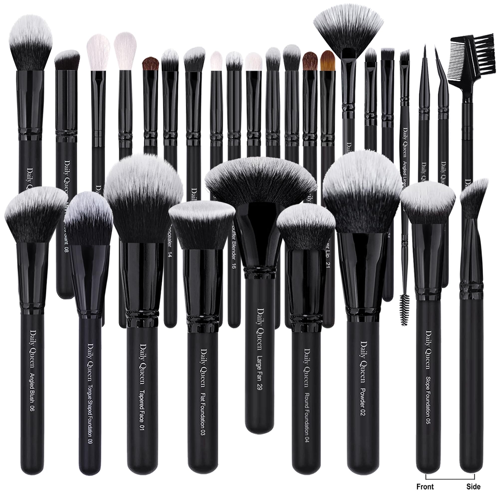 29 pinceles de maquillaje