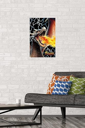 Miniatura 2 de Trends International PD Moreno - Póster de pared de relámpago de dragón