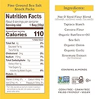 Vista 9 de Simple Mills - Galletas saladas de harina de almendras con sal marina finamente molida, bocadillos saludables y veganos sin gluten, 4.25 onzas, 4