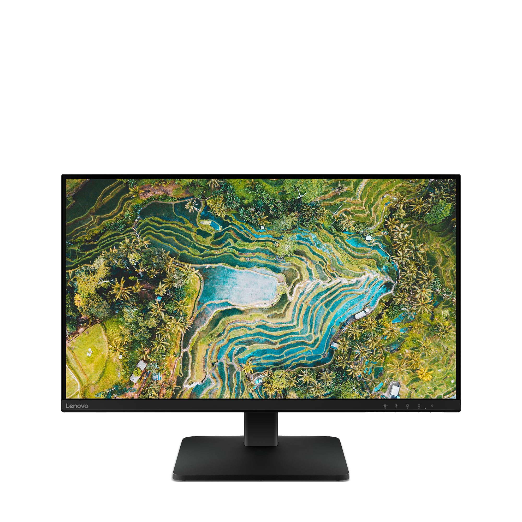Lenovo L27qe Monitor 27" QHD (2560 x 1440), IPS, 4ms, 100Hz, Regolabile, Porte HDMI 2.1 e DisplayPort 1.4, Cavo HDMI incluso - Raven Black