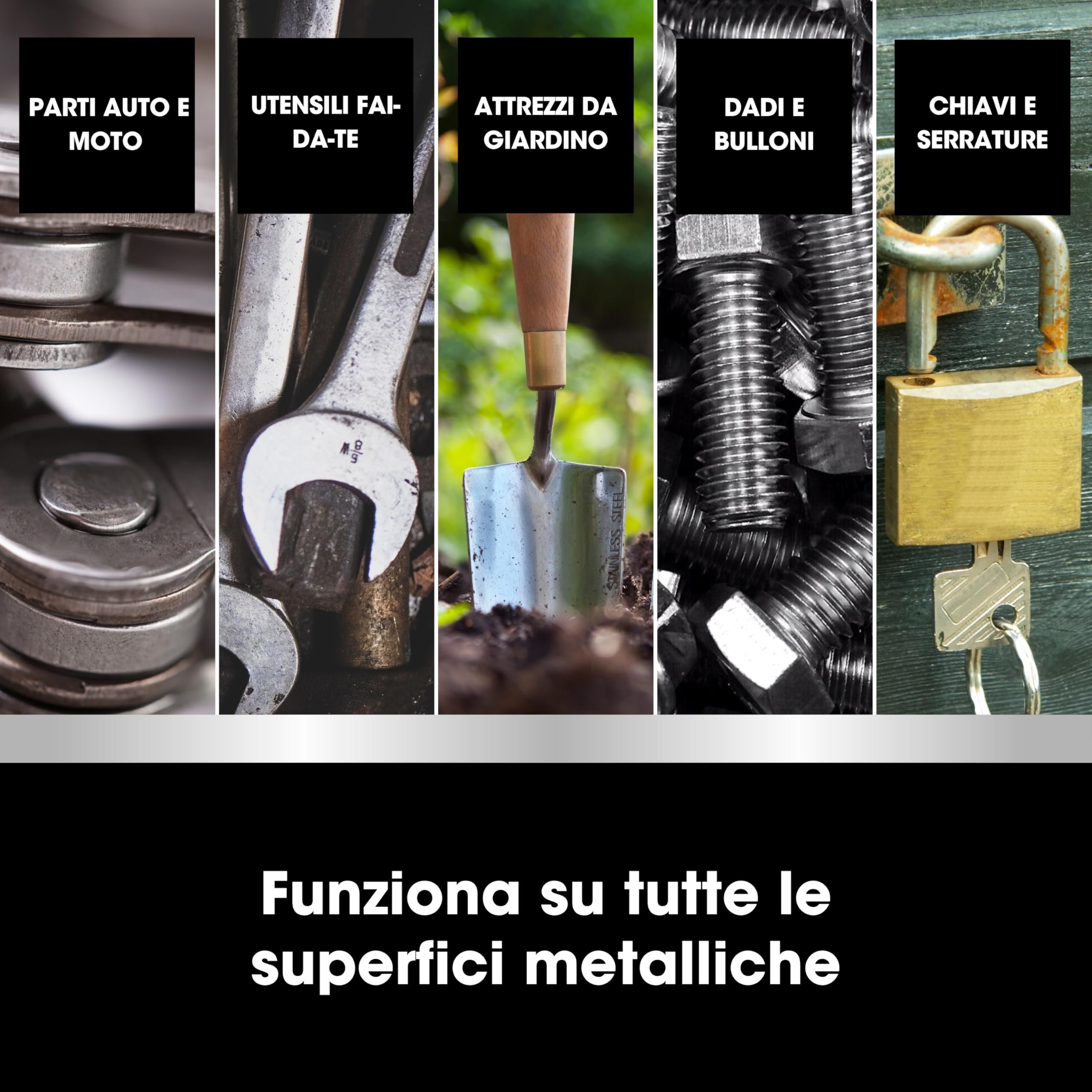 Furniture Clinic Rimozione ruggine per metallo – Liquido Dip Deruster – 1 litro – Trattamento efficace di rimozione, sicuro per tutti i metalli – facile da usare, soluzione resistente