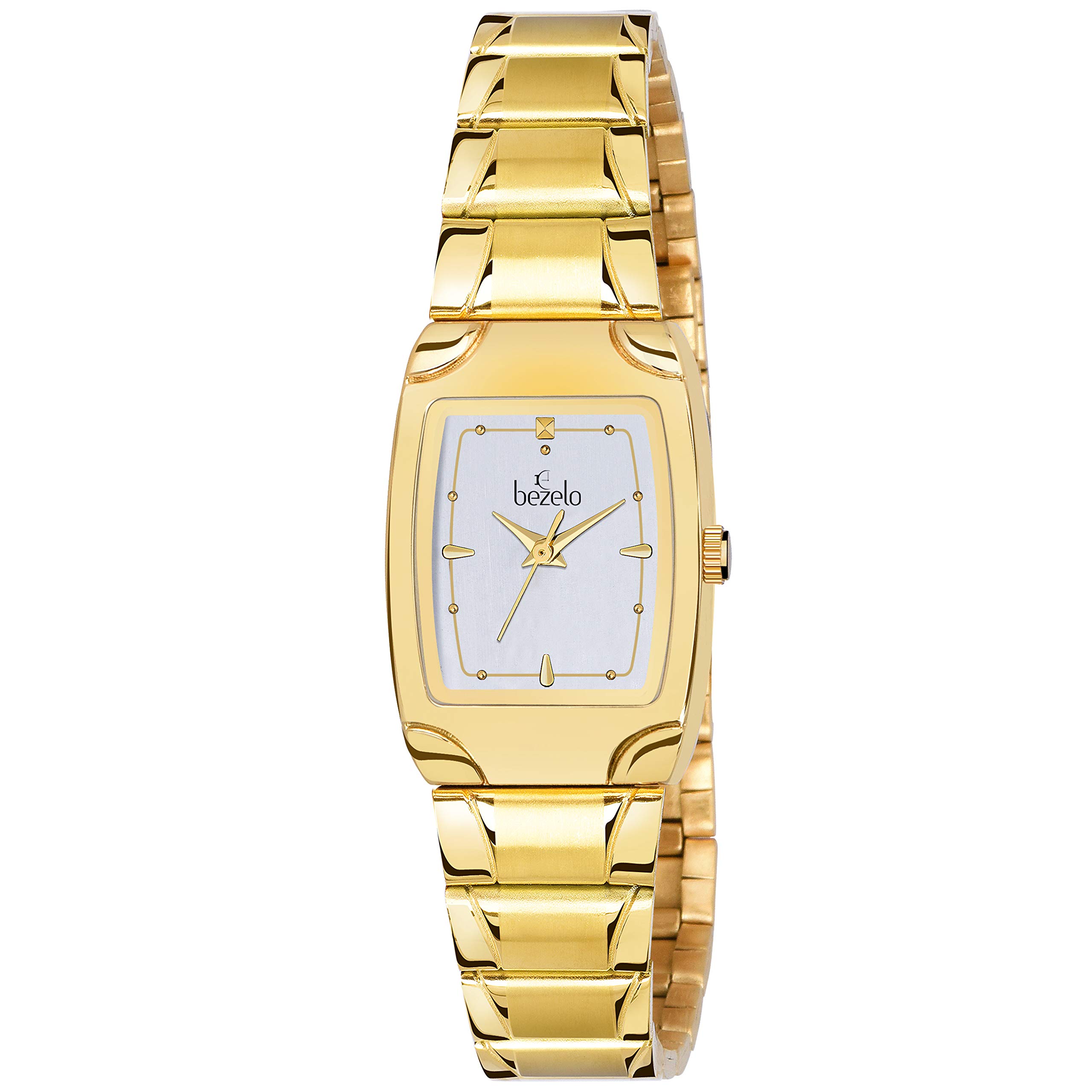 BEZELO Analog Silver DIAL Womens WATCH-LSQ-193537-B (B07YDMQKKZ) Amazon Price History, Amazon Price Tracker