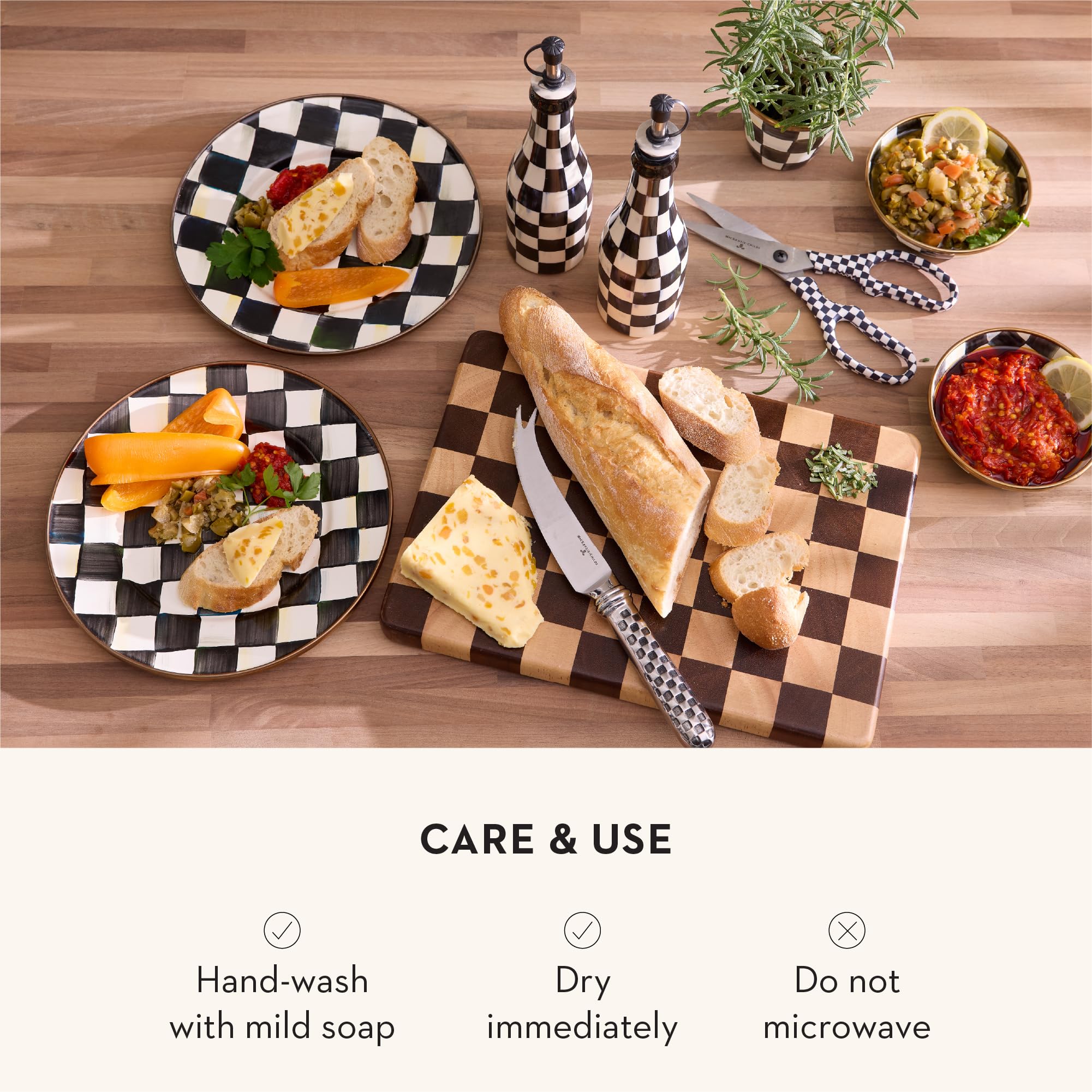 MACKENZIE-CHILDS コートリー　エナメルディナープレート MACKENZIE-CHILDS コートリー エナメルディナープレート MACKENZIE