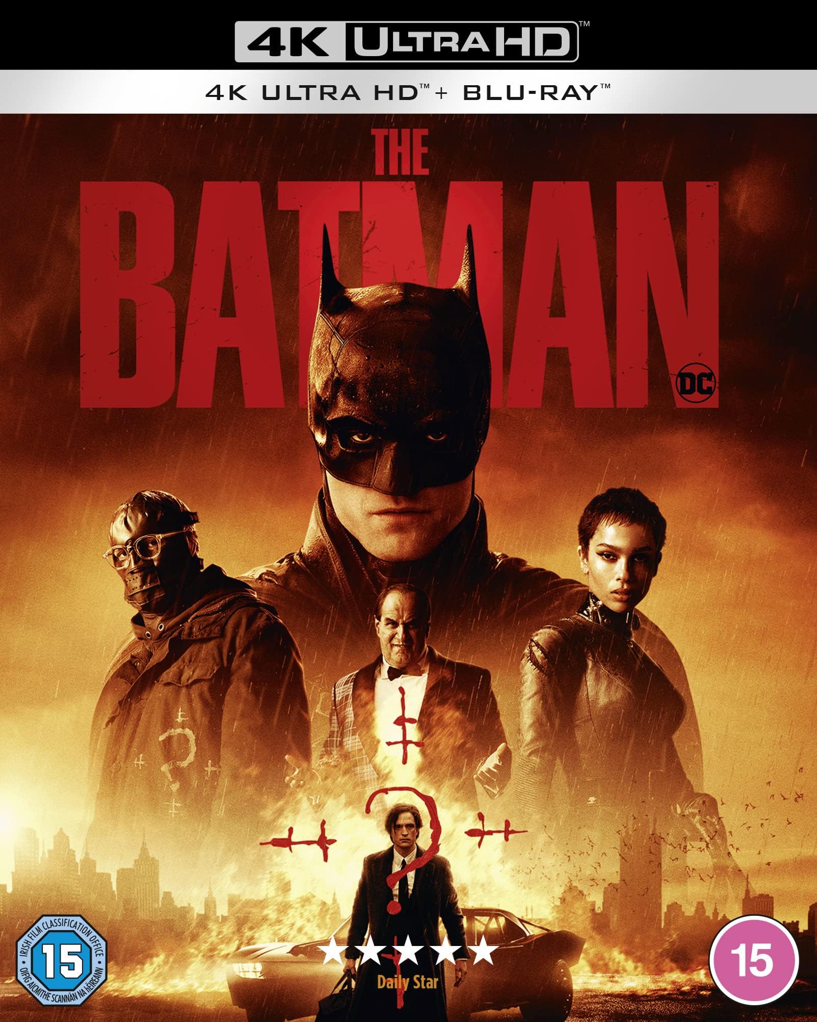The Batman [4K UHD] [Blu-ray] [2022] [Region Free]