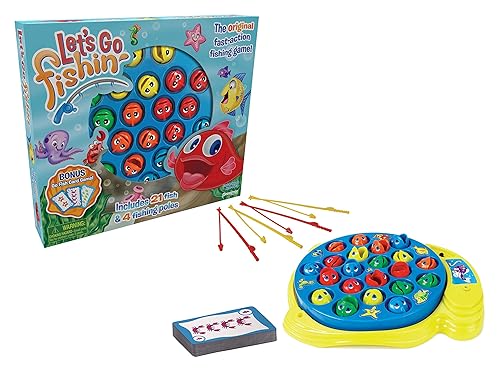 Miniatura 3 de Pressman 58 Let's Go Fishin' Combo Game, incluye juego de cartas Go Fish