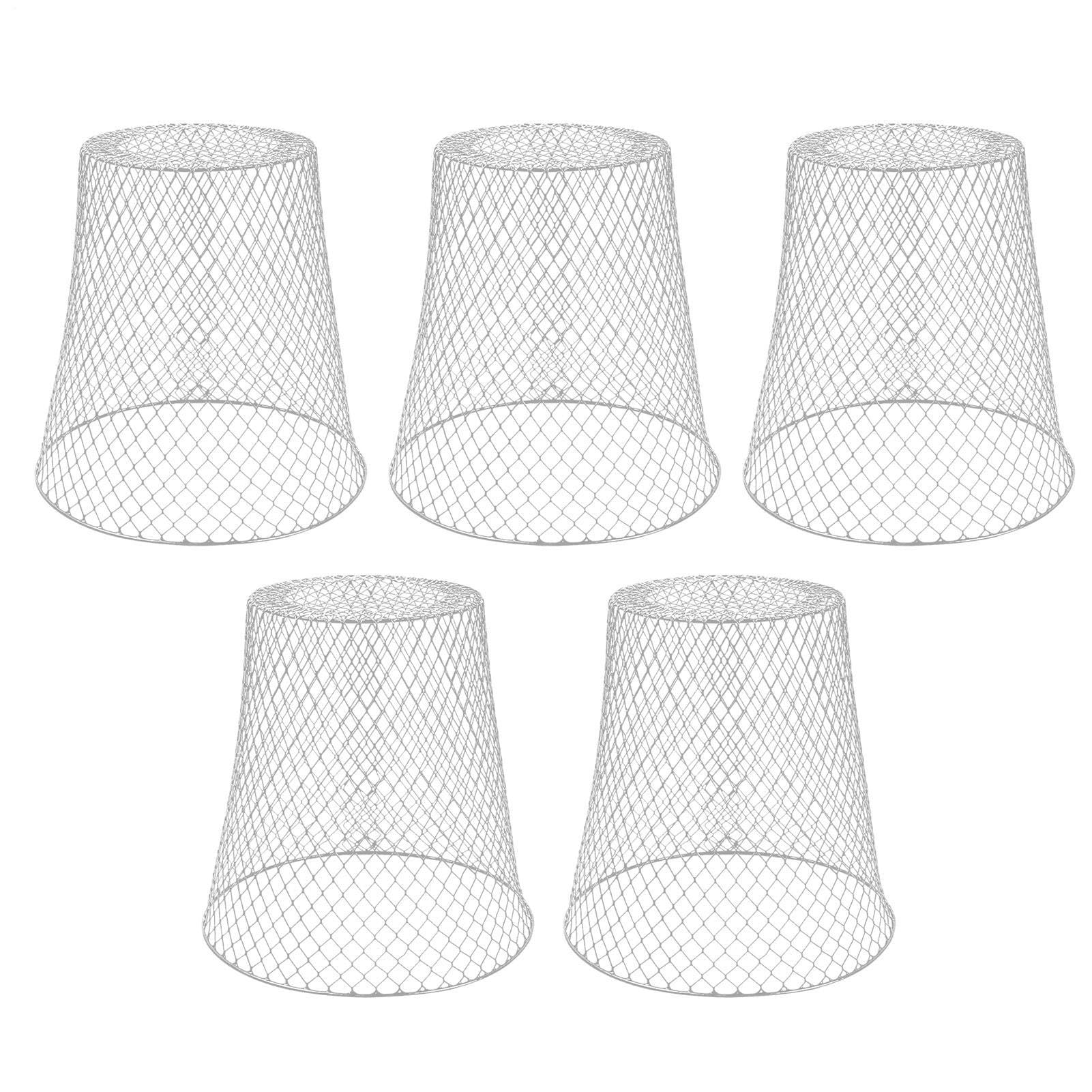 Cloches de jardin pour les 5 Pièces Barrière Anti-Animal Clôture Métallique