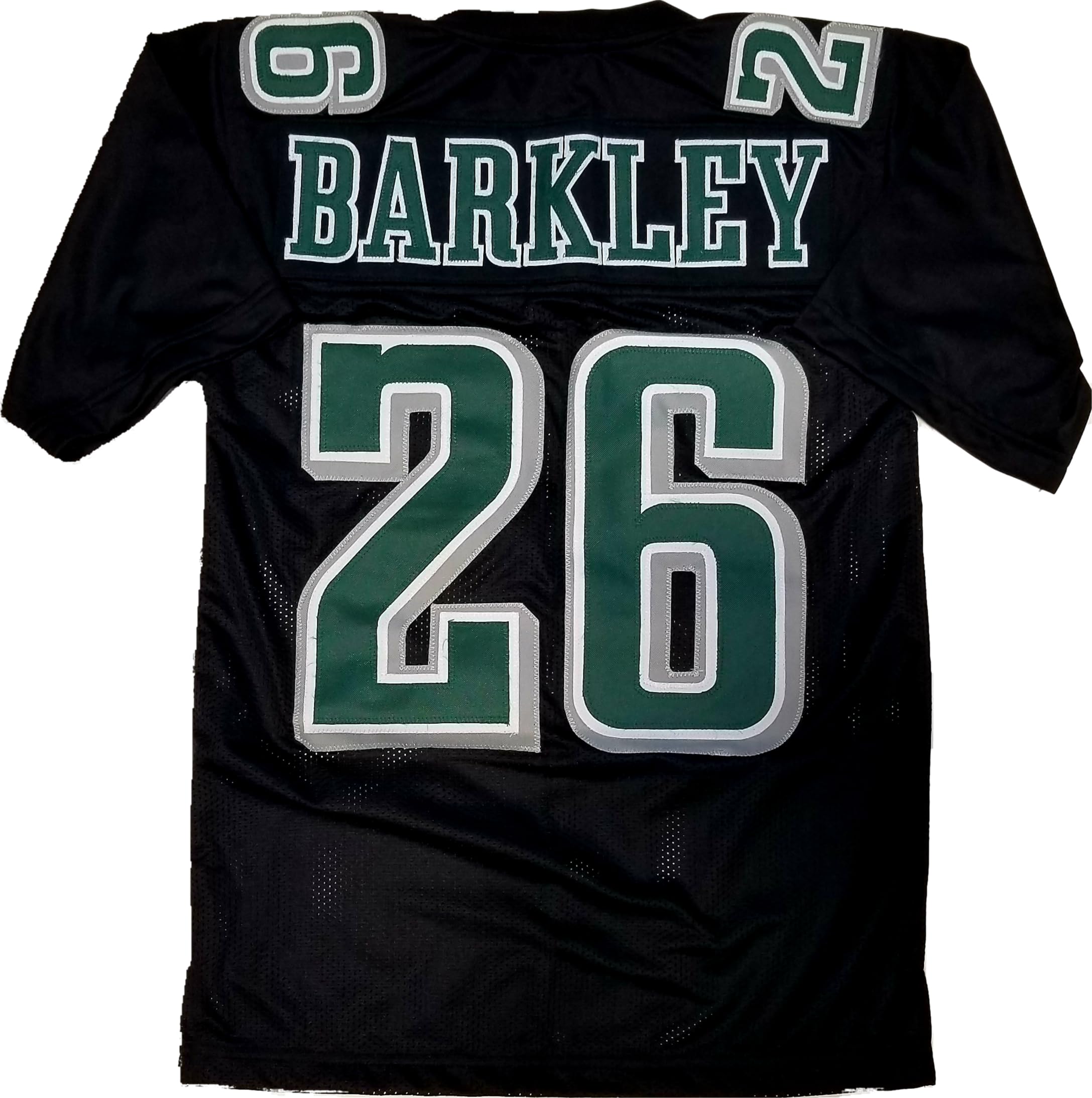 Custom Stitched Saquon Barkley Black Youth Jersey Size Youth Large