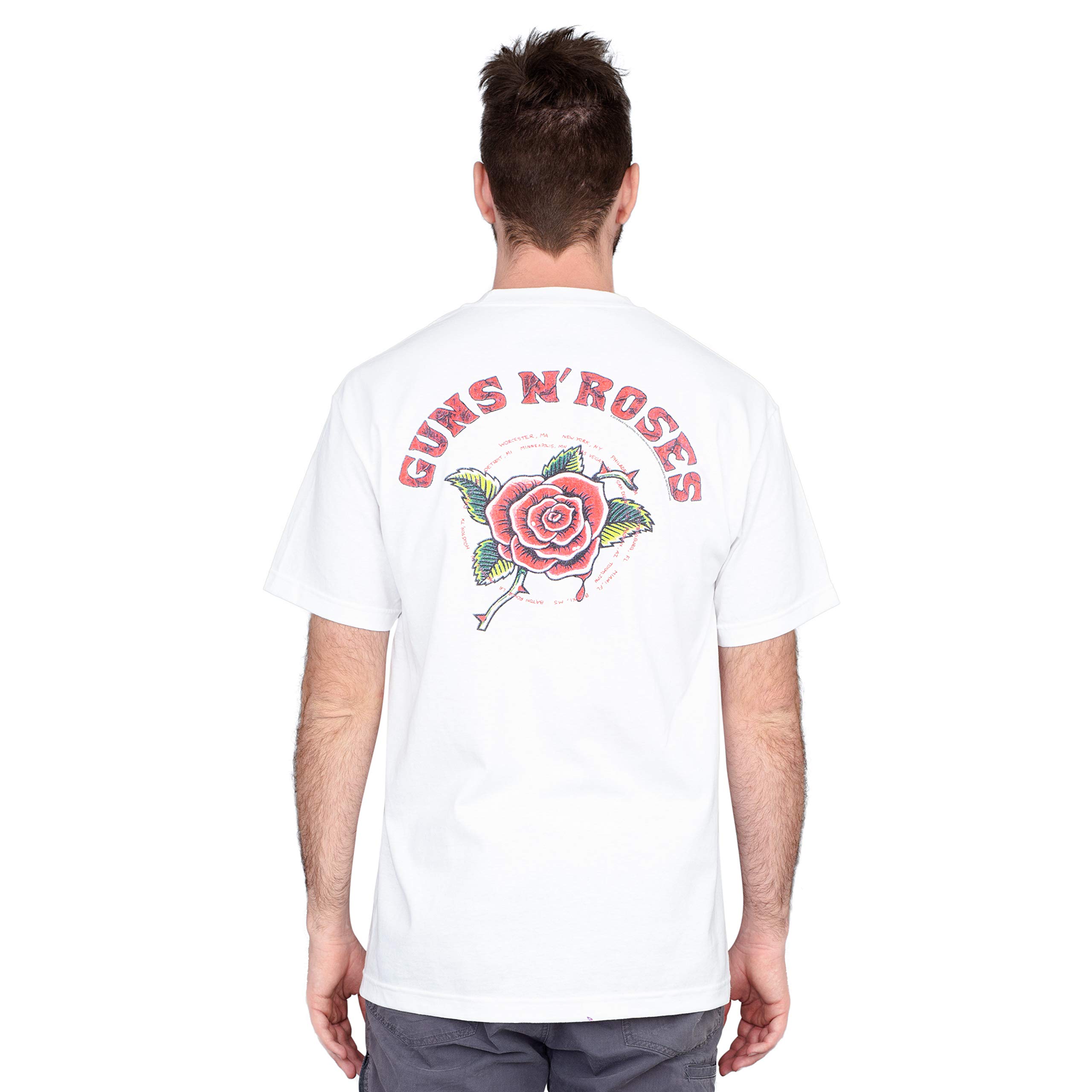 Bravado Guns n' Roses Use Your Illusion T-shirt pour adulte Blanc