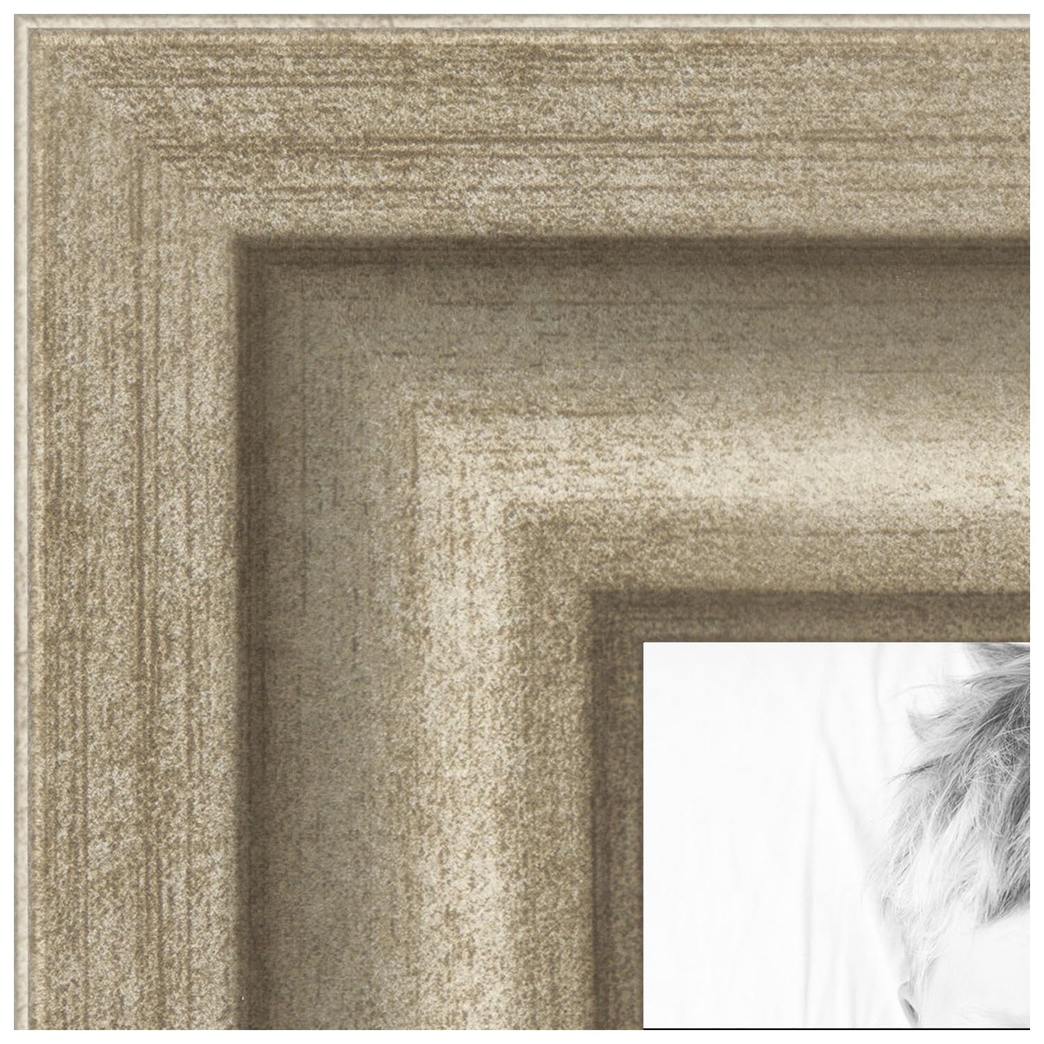 Amazon.co.jp: ArtToFrames 25x30インチ ゴールド写真フレーム この