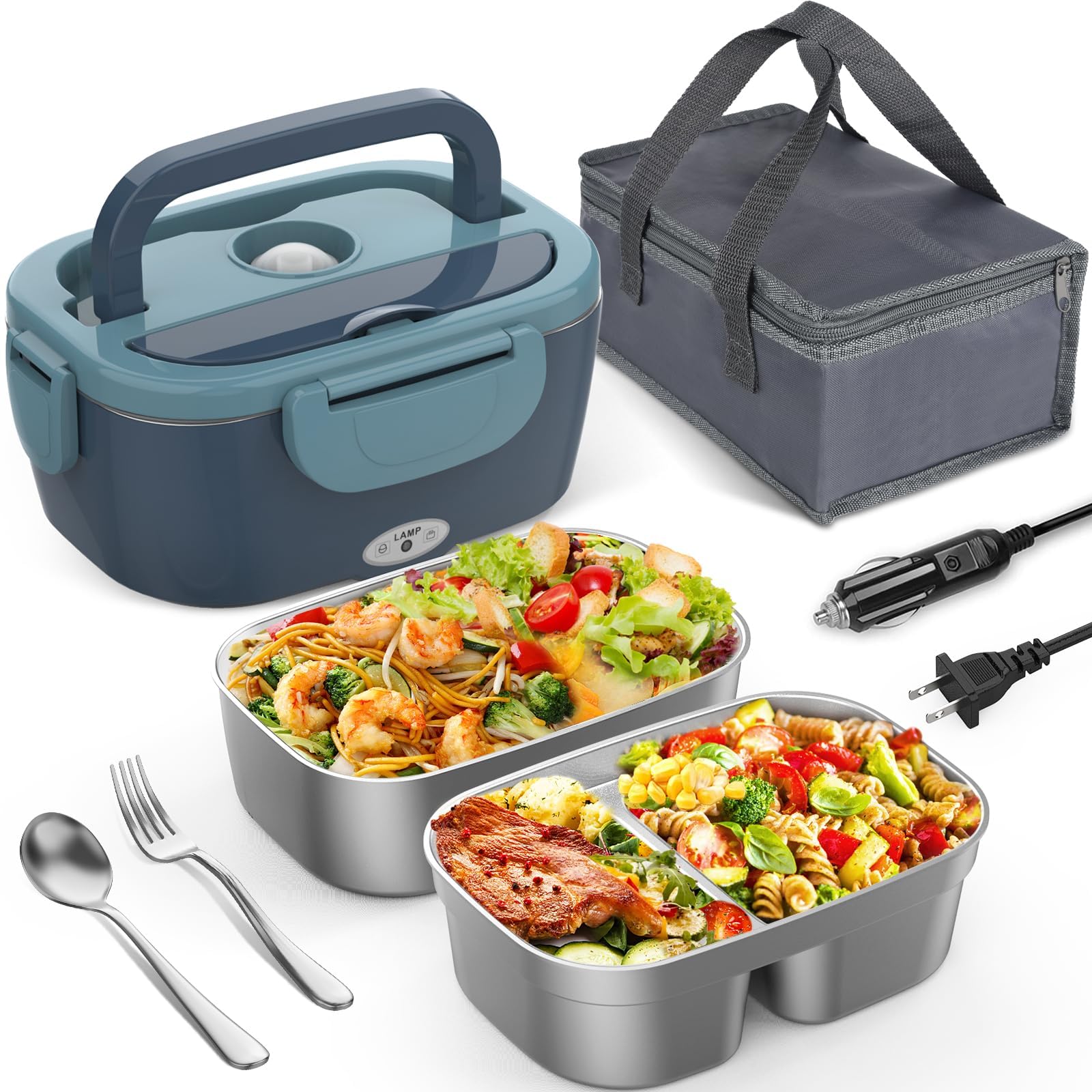 WisaKey Electric Lunch Box for Men/Women