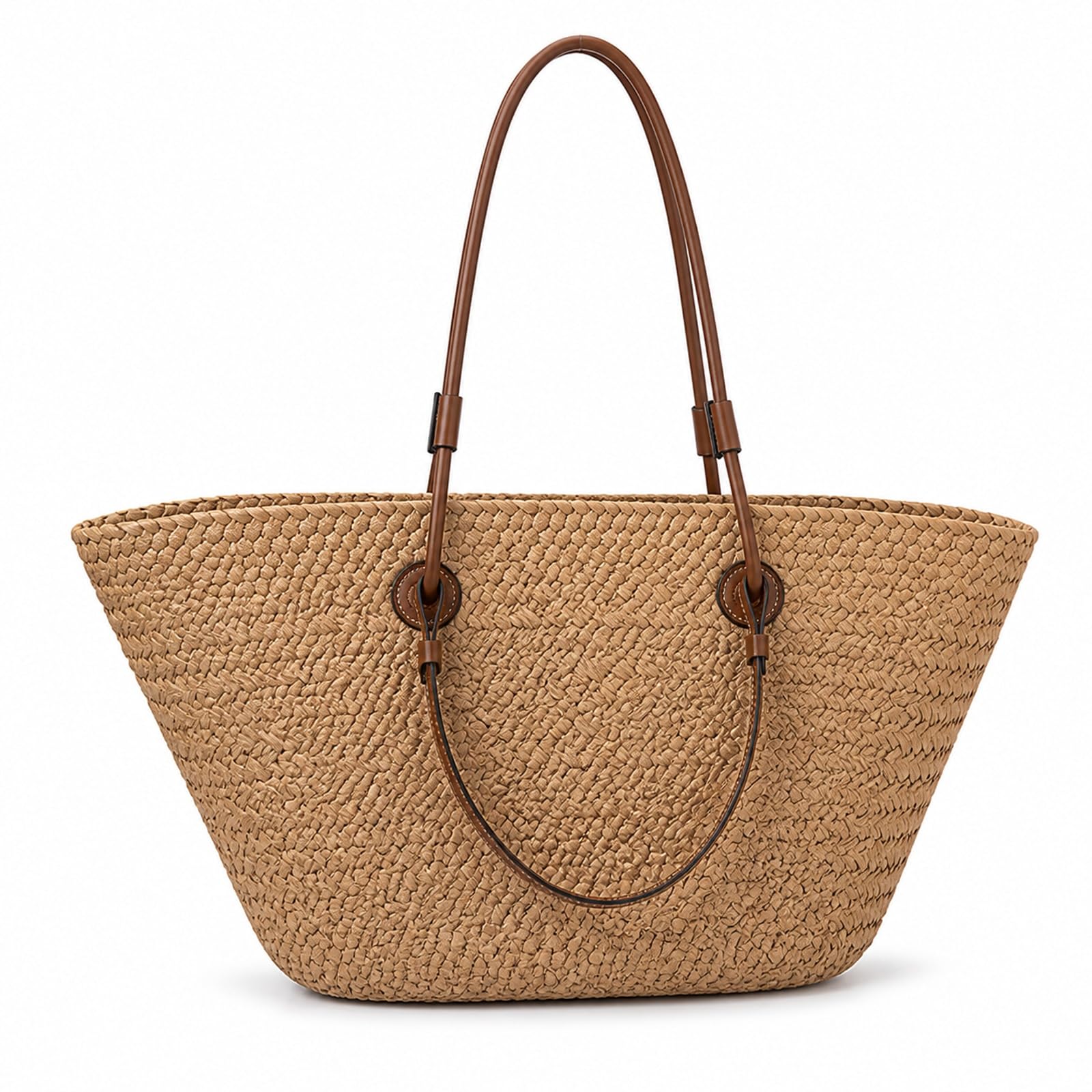 Sac de plage tissé en paille