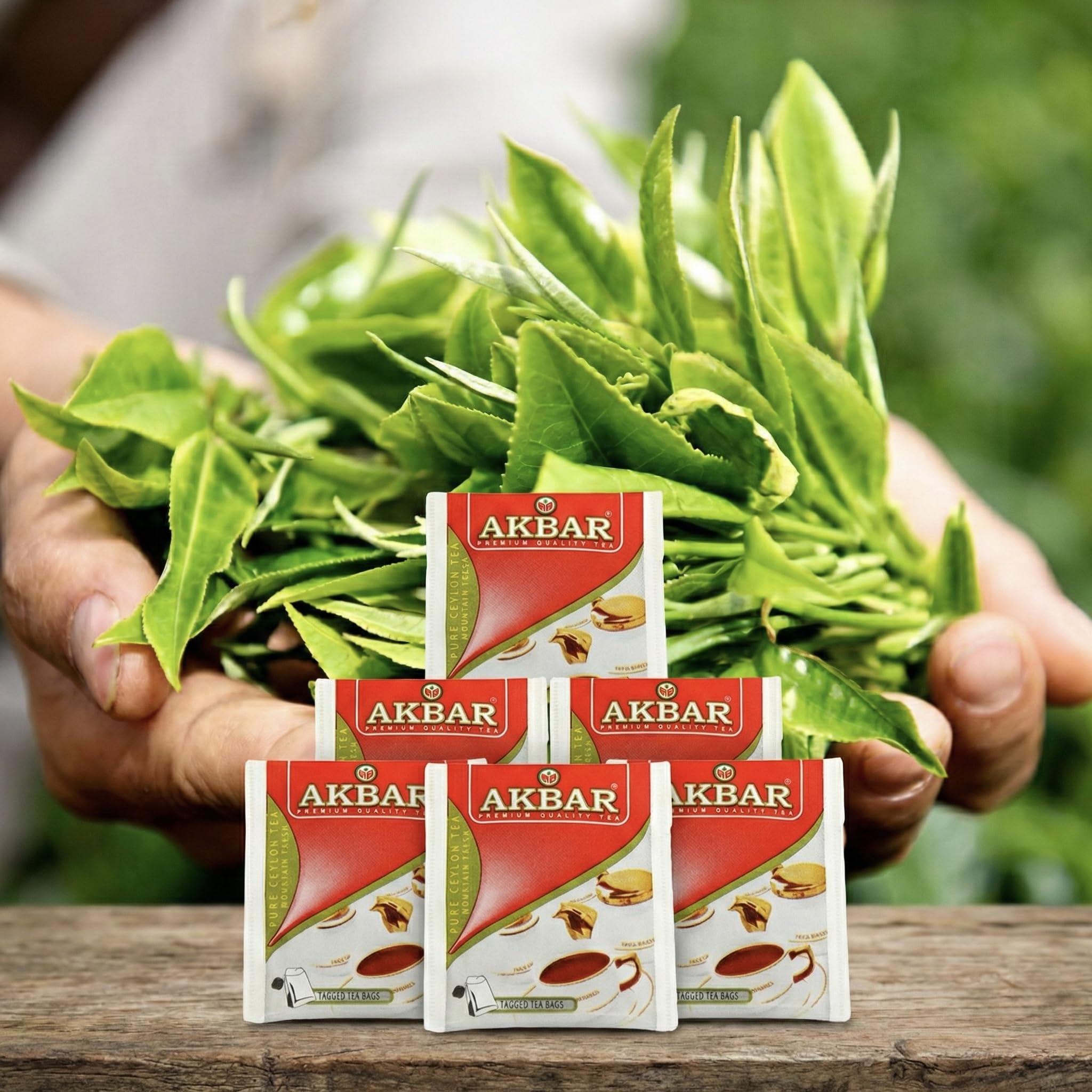 Ceylon Black Tea, Paper Enveloped Tea Bags, Premium Single Origin Tea, Frustration Free bulk Packaging, 100 tea bags