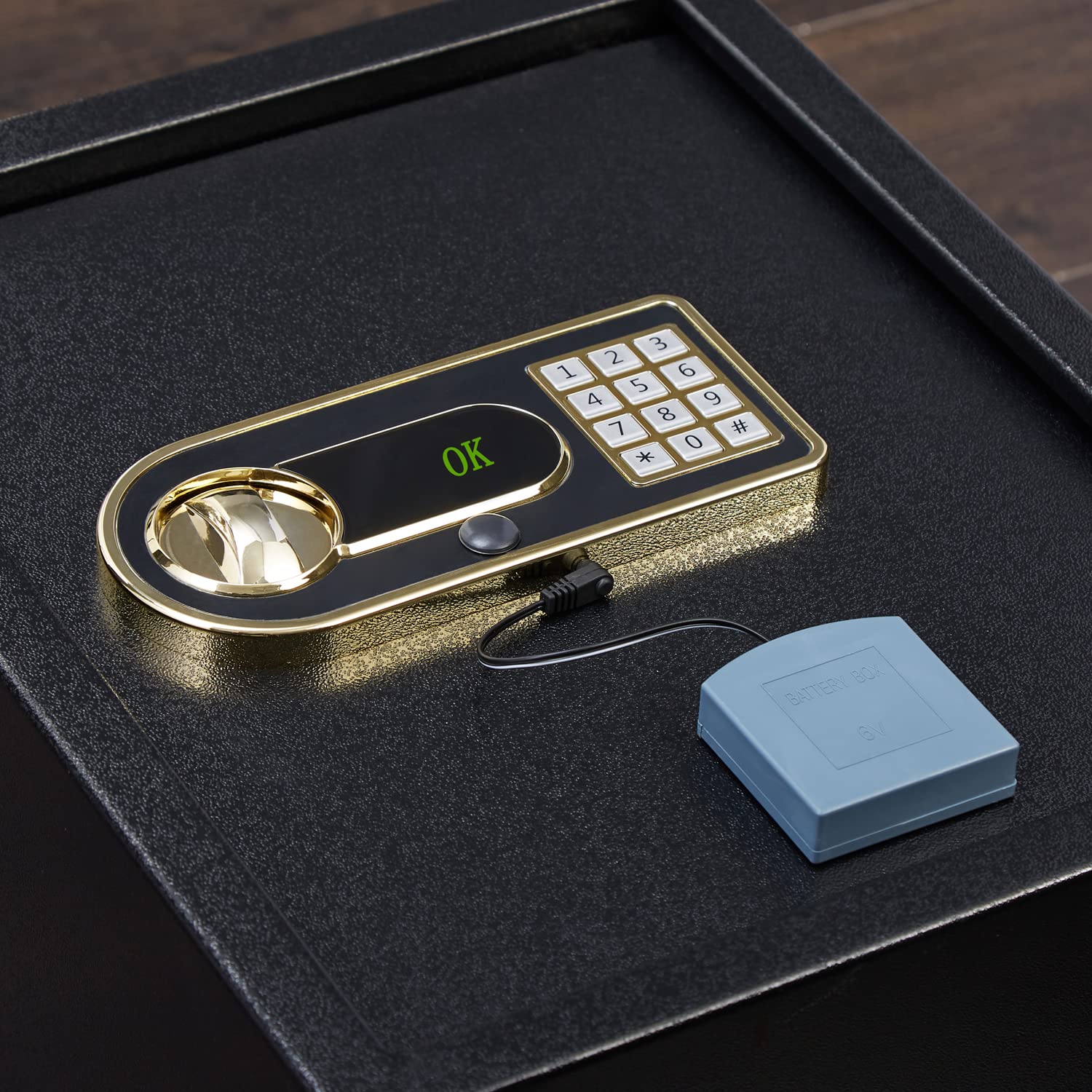 Amazon.co.jp: Beemyi 金庫 緊急電池ボックス : ホーム＆キッチン