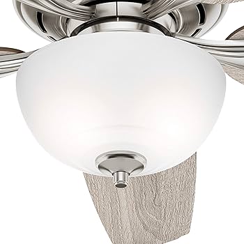 チンバウ  CONTEMPORANEA Amazon.com: Hunter Fan 54 inch Casual Brushed Nickel Indoor